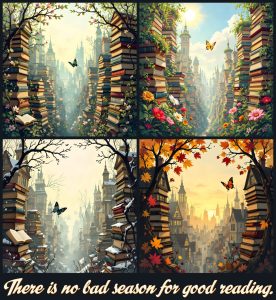 There is no bad season for good reading.