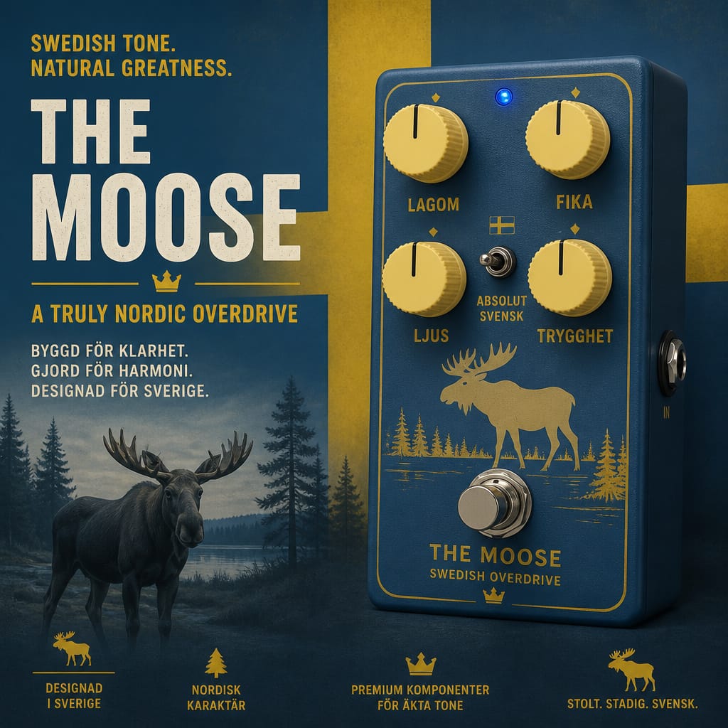 The Moose – a very Swedish pedal